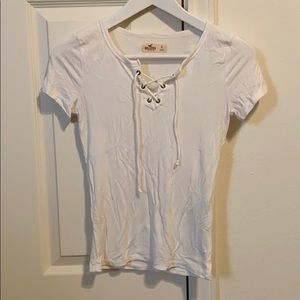 White short sleeve shirt